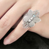 Chasing Butterflies Knuckle Ring Thumb 02
