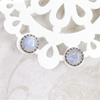 Moonstone Stud Earrings