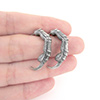 Raven Claw Hoop Earrings Thumb 04