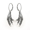 Raven Foot Earrings