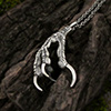 Large Raven Foot Necklace