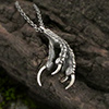 Small Raven Foot Necklace