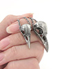 Raven Skull Matching Necklace Set