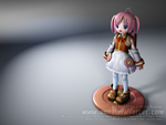 Moetan Nijihara Ink - 3D Anime Desktop Wallpaper